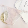The Mystery of the Magic Box: A Japanese-style sweet and sexy transparent mesh women's mid-low waist ultra-thin and cute triangular thong Specification image